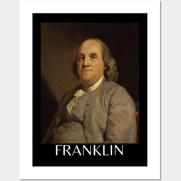 benjamin franklin Wall Art by lukelux